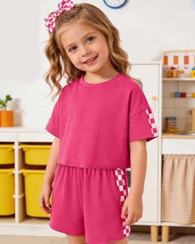 Image of SANMIO Toddler Girl Clothes Summer 3 Piece Outfits Cute
