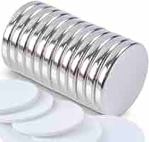 Magneti Adesivi 20 Dischetti Magnetici 10x1mm Autoadesivi - Neodimio Per Fai Da Te Disco Magnetico 10x1 - Foto 10