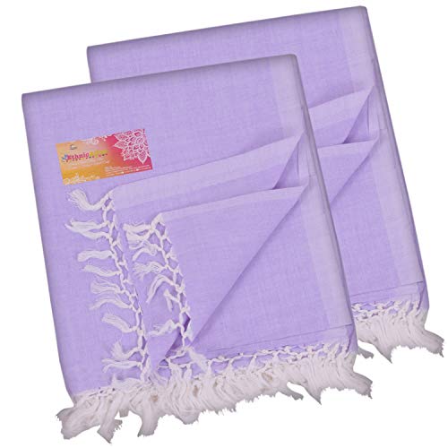 Image of Nic Bhagalpuri Handloom Pure Organic Lemon Soft Silk Andi Dull Chadar for Sleeping /Odhne Wali Chadar /All Season Blanket for Ac Rooms Pack of 2