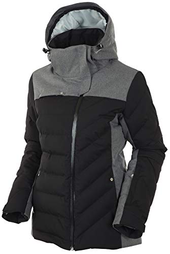 Sunice Kenzie Womens Winter Jacket - 3M Thinsulate Waterproof Thermal Jacket Black