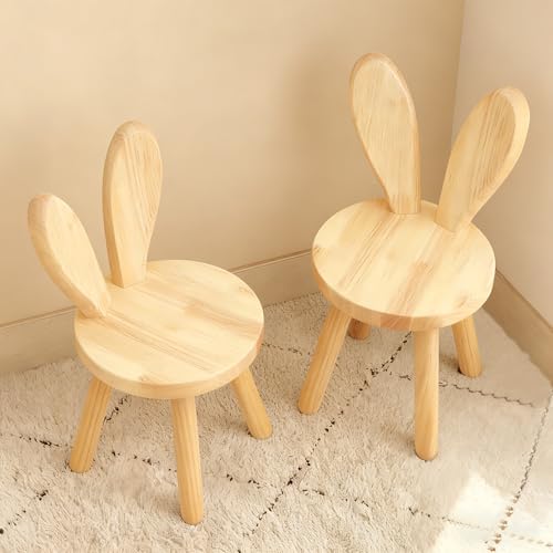 Stabile e resistente: adatta a bambini di età superiore a 1 anno, chaise en bois enfant per bambini pesa solo 2,3 kg. La sua base di 25 cm è rinforzata con una traversa. Con una Petite chaise enfant di carico di 70 kg, rimane stabile anche con bambini vivaci, garantendo un uso duraturo.