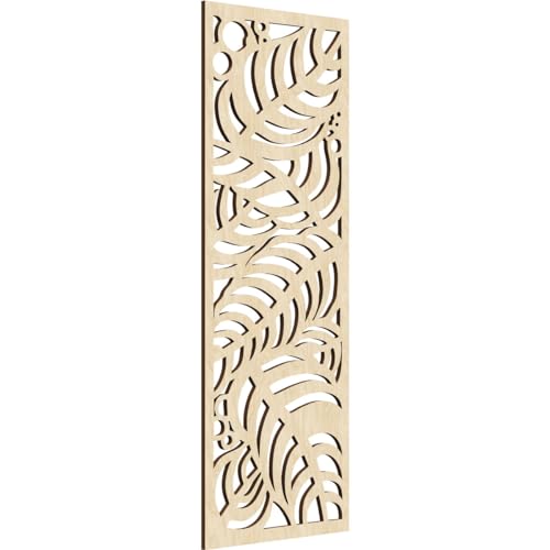 Image of 19 3 /8 inchW x 49 3 /8 inchH x 3 /8 inchT Mills Decorative Fretwork Wood Wall Panels, Birch
