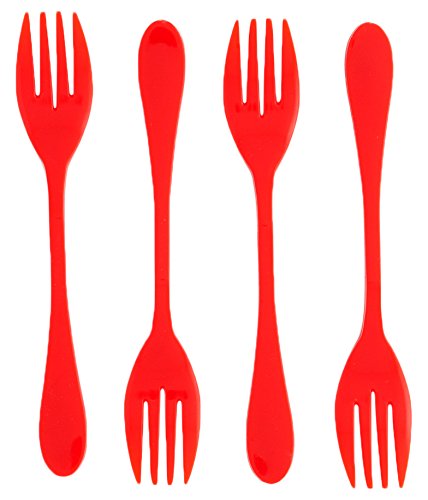 Knork Premium Plastic Reuseable 4 Pc Pack