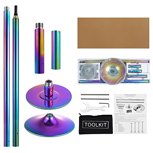 45mm Spinning Statische Paaldansen Pole Verstelbare Danspaal Apparatuur Voor Thuis Training Bodybuilding Oefening… - Afbeelding 7