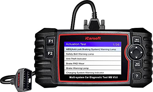 Image of iCarsoft OBD II diagnosetool MB V3.0 icmbv3 Past (auto-Merk) for Mercedes Benz, for Smart 1 stuk