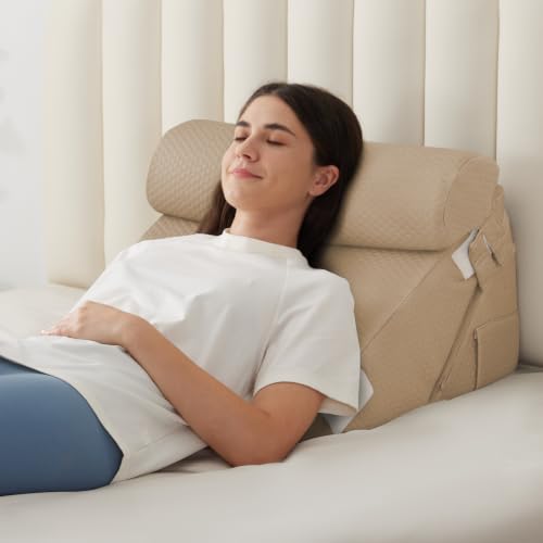 BIEEZZK Adjustable Wedge Pillow Set