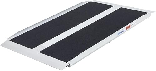 Miniatura 7 de Silver Spring Rampa de umbral de aluminio de 6" de alto - 36" de largo x 36" de ancho