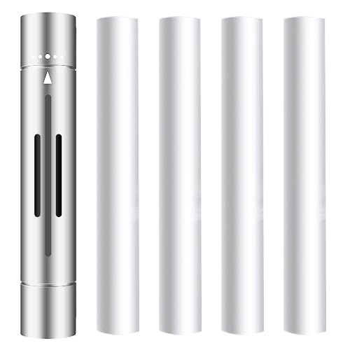 Car interior - 4Pcs/Set Car Interior Air Freshener оut|еt AROMAsTherapy Fragrance Cover Odor Lemon Cologne Ocean Incense Stick Car Accessories (1pcs Silver 4pcs mix)