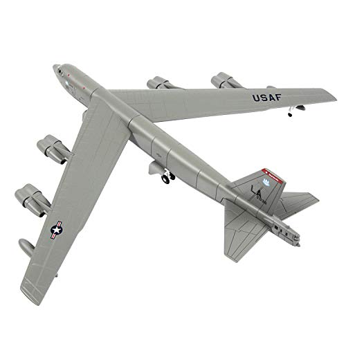 HANGOU Militärische Modellflugzeug 1:144 B-52 Fighter Flugzeug Modelle Metallflugzeugmodell Druckgussflugzeugmodell zum Sammeln oder Verschenken