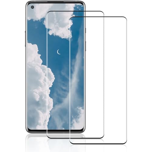 Beukei Protector de Pantalla Compatible con Oneplus 9 Pro, 2 Piezas Pantalla Protectorao[Dureza 9H][Antihuellas][Antiarañazos][Ultra Claro] Protector Cristal