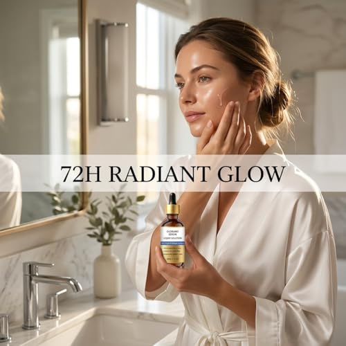 Gloramd Serum 2-Pack Gloramd Face Lifting Serum, Peptide & Collagen Anti-Aging Facial Serum, Hydrating & Firming Essence Oil, Lightweight Moisturizer for Fine Lines & Skin Elasticity