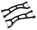 C31419BLACK Billet Machined Upper Suspension Arms for Traxxas X-Maxx 4X4