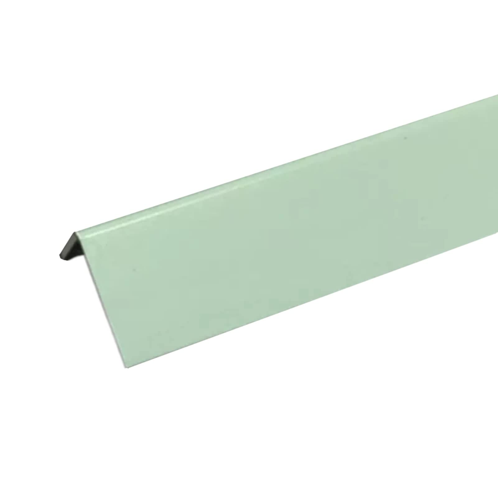Wall Corner Protector, PVC Wall Protectorfor Ceramic Tile Wallpaper,Cabinets Cupboard Sharp Edging Trim Strip,0.98''Wide,0.8/1/1.2/1.5/1.7/2/2.4(Size:2.4m) (Color : Green, Size : 0.8m)