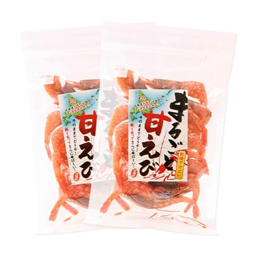 まるごと甘えび(干し甘えび)30g×2袋 | 甘エビ海老 エビ おつまみ 海産物 だし 煮物 味噌汁[06120]