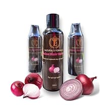 مصل الشعر Naturals Formula Red Onion - مضاد لتساقط الشعر ومعزز للنمو بزيت البذور السوداء، بانثينول، أكوا، بوتيلين جليكول - يتحكم بشكل فعال في تساقط الشعر - 200 مل