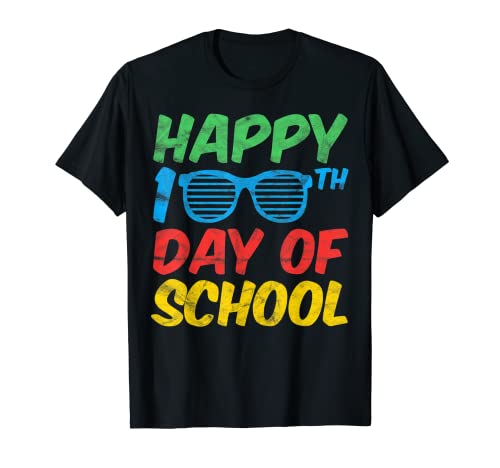 Happy 100th Day of School Gift Sunglasses Teacher Student T-Shirt