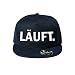Produktbild OwnDesigner Baumwolle Läuft Baseball Cap, Basecap - Unisex Baseball Kappen, Baseball Mützen für Draussen, Sport oder auf Reisen (408-Cap5P-3Navy)