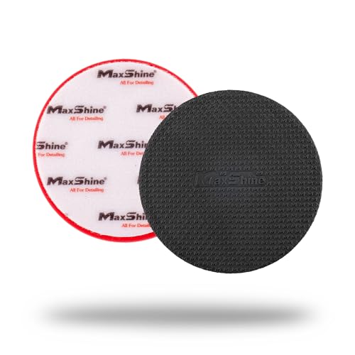 Image of Maxshine Universal 5 inch Heavy Grade Clay Pad - Reusable Clay Disc for Car Detailing, Removes Overspray, Brake Dust, Sap & Water Spots - Works by Hand or Machine - Fast & Long-Lasting Decontamination