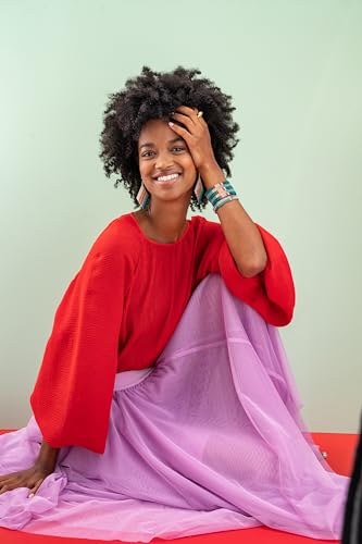 INK+ALLOY Beaded Earrings for Women Dangling, Frida Large Diamond Shaped Drop Statement Boho Earrings, Hypoallergenic Handmade Jewelry for the Modern Bohemian, 3.25-Inch Length3