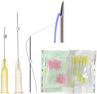 Pdo Threads (mono 29G 50mm) para lifting facial/fios mono lisos/fio Pdo afiado 29G 50mm (50 peças por pacote)