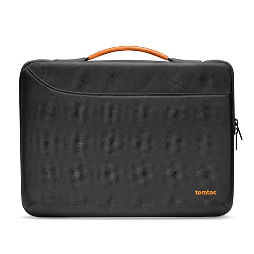 tomtoc 360 Protective Laptop Carrying Case for 13-inch MacBook Air M4/A3240 2025, M3/A3113, M2/A2681, M1/A2337, MacBook Pro M2/A2686, Water-Resistant Laptop Bag for 13" iPad Pro M4/iPad Air M3 M2