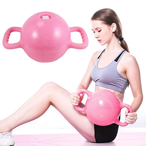 Garneck Kettlebell – Campainha ajustável com alças duplas e halteres esportivos para ioga (padrão de