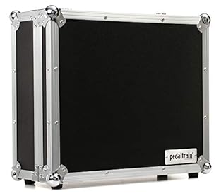 Professional-grade replacement tour case for Pedaltrain classic Jr, Pedaltrain Novo 18 6mm plywood and laminate Construction Ata Approved ball Corners Fully recessed carry handles Lockable latches Tongue-in-groove aluminum extrusion edging Tough rubb...