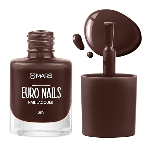 Image of MARS EURO Nail Lacquer | Glossy Gel Finish | Rich Pigmentation | Chip Free | Quick Drying Formula | Long Lasting Nail Polish for Women | (6.0 ml) (Shade-64)