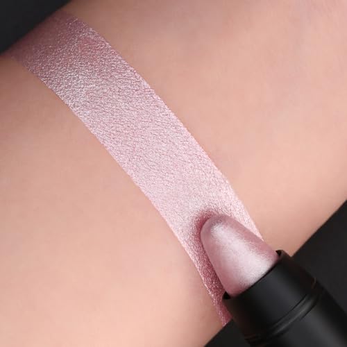 FOCALLURE Ultra Chic Metallic Lipstick,Rich Vitamin E Lip Crayon,Lightweight Shinning Color without Drying or Fading,Long Lasting Lips Makeup,#26 Salt Lake
