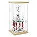 BenchPro Clear Acrylic Display Case for Trophy, Collectibles, Assemble Cube Display Box Stand Dust Proof Protection Showcase for Action Figures Toys. (1