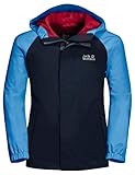 Wetterschutzjacke Jack Wolfskin Kinder Tucan Jacket Kids Atmungsaktive Regenjacke, sky blue, 164 (XL)