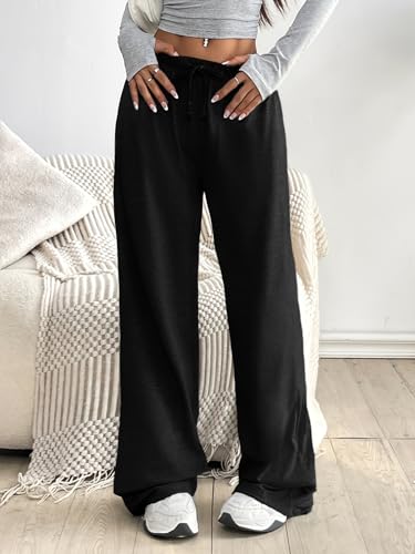 Image of dockstreet Straight Wide fit Long Length Open Bottom Jogger for Women /Trending Multi Pocket Style, Relaxed Casual Pants for Women
