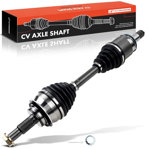 A-Premium CV Drive Axle Shaft Assembly Compatible with Toyota & Lexus Models - 4Runner 2003-2022, Tacoma 2005-2020, FJ Cruiser 2007-2014, GX460 2010-2022, GX470 2003-2009 - Front Left or Right
