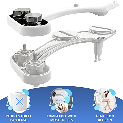 Elevate Your Bathroom With Our Self-Cleaning Bidet Attachment For Toilet - The Ultimate Bidet Toilet Seat Experience And Toilet Accessories For Comfort & Hygiene - Toilet Bidet By Clear Rear #TOP4