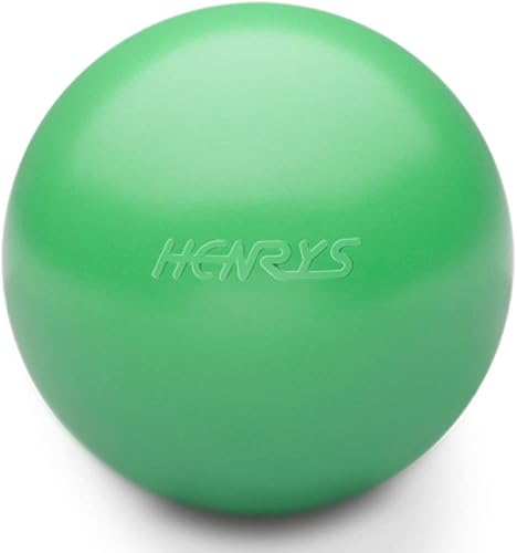 Miniatura 2 de Henrys HiX - Pelota rusa de malabarismo, 2.441 in, hecha de plástico TPU, sin PVC, bola individual (verde)