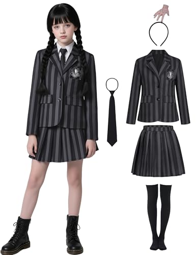 Disfraz infantil uniforme academia para niñas miniatura 1