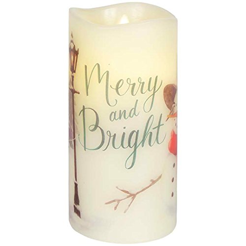 Carson, Merry And Bright Flameless Candle #TOP30
