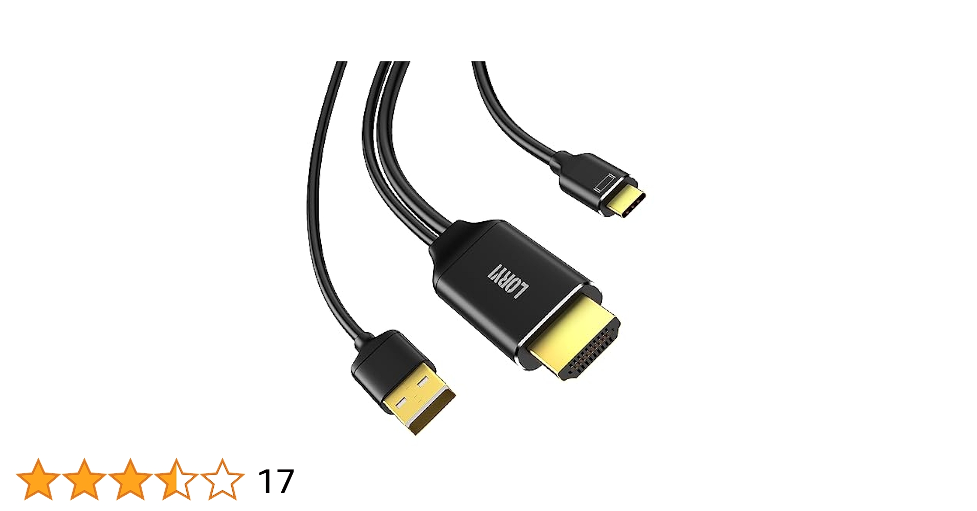 Amazon.co.jp: Loryi HDMI to USB-C 変換ケーブル Xreal Air 4K