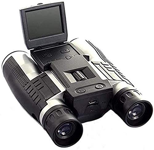 Binoculares para adultos YSJNGF 12x32 HD evitan fatiga ocular con pantalla 1080p