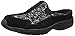 Easy Spirit Womens Travel TIME Suede Low Top Slip On Walking, Black, Size 7.0