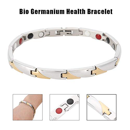 Pulseira de saúde, pulseira de cuidados de saúde de moda feminina, pulseira de aço inoxidável, prote