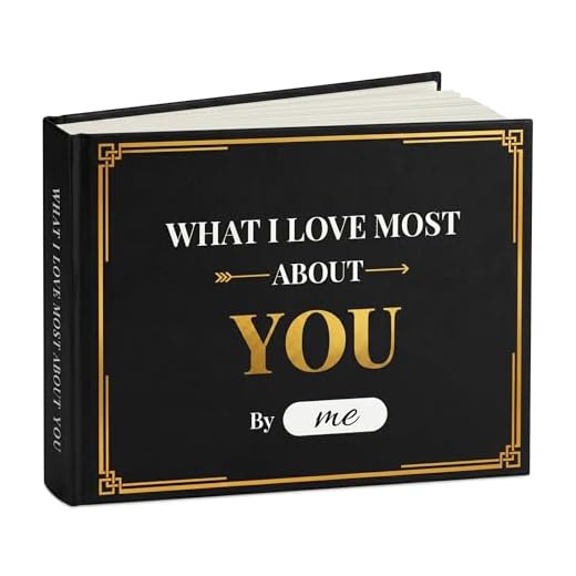 What I Love about You Book: Meaningful Gift for Boyfriend, Girlfriend, Husband, Wife, Couples Gifts for Anniversary, Christmas & More - Valentine's Day Gift for Your Loved, Book Includes 50 Prompt Questions