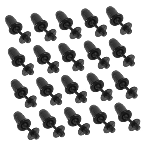 Toddmomy 20set Speaker Grille Clamps Plastic Snap Button Retainers for Acoustic Mesh Versatile Clips for Speaker Grills and Diy Projects Elegant Design for Easy Installation