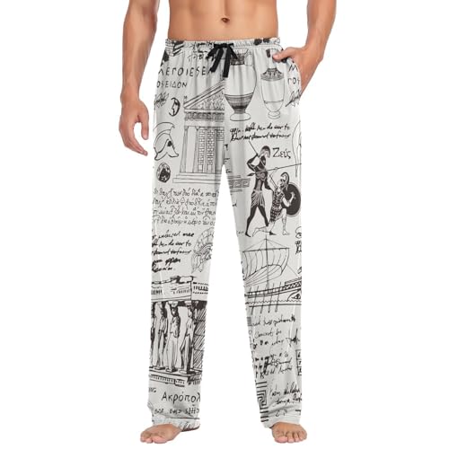 Pajama Lounge Pants for men Comfy Sleep Pj Bottoms Drawstring Sleepwear