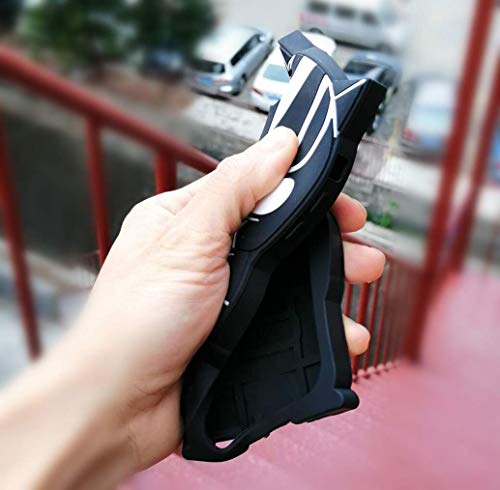 Topsz Black Man Case For Iphone Xr 6.1",Silicone 3D Cartoon Hero Animal Gel Cover,Kids Girls Teens Boys Man Animated Cool Fun Cute Kawaii Soft Rubber Funny Unique Character Cases For Iphone Xr 6.1" #TOP2