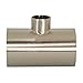 VNE E7RWWW-6L2.0X1.5 Butt-Weld Short Reducing Tee, 316L Stainless Steel, 32Ra ID/OD Polished
