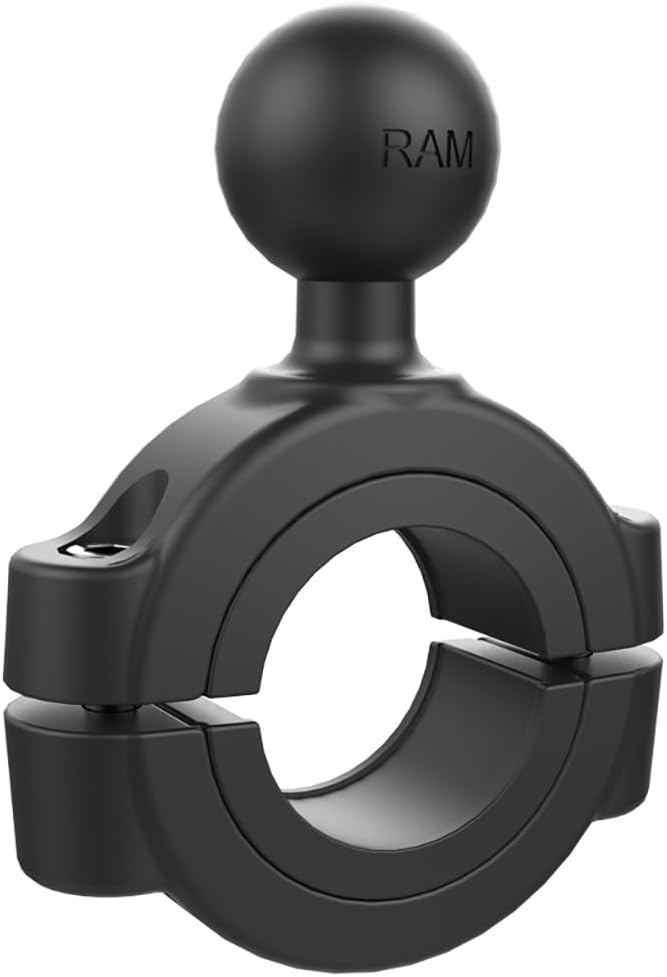 RAM-B-408-112-15U RAM Torque 1 1/8" - 1 1/2" Diameter Handlebar Base w/ 1" Ball
