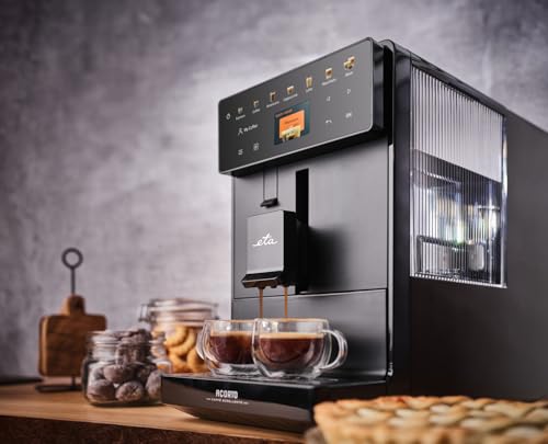 ETA Acorto Kaffeevollautomat I Extra schlankes Design I Kaffee I Espresso I Cappuccino I Latte I Macchiato I Flat White I 1400W – Bild 6