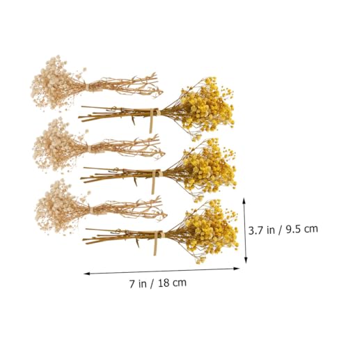 Bouquet 6 piezas de flores secas artificiales miniatura 7