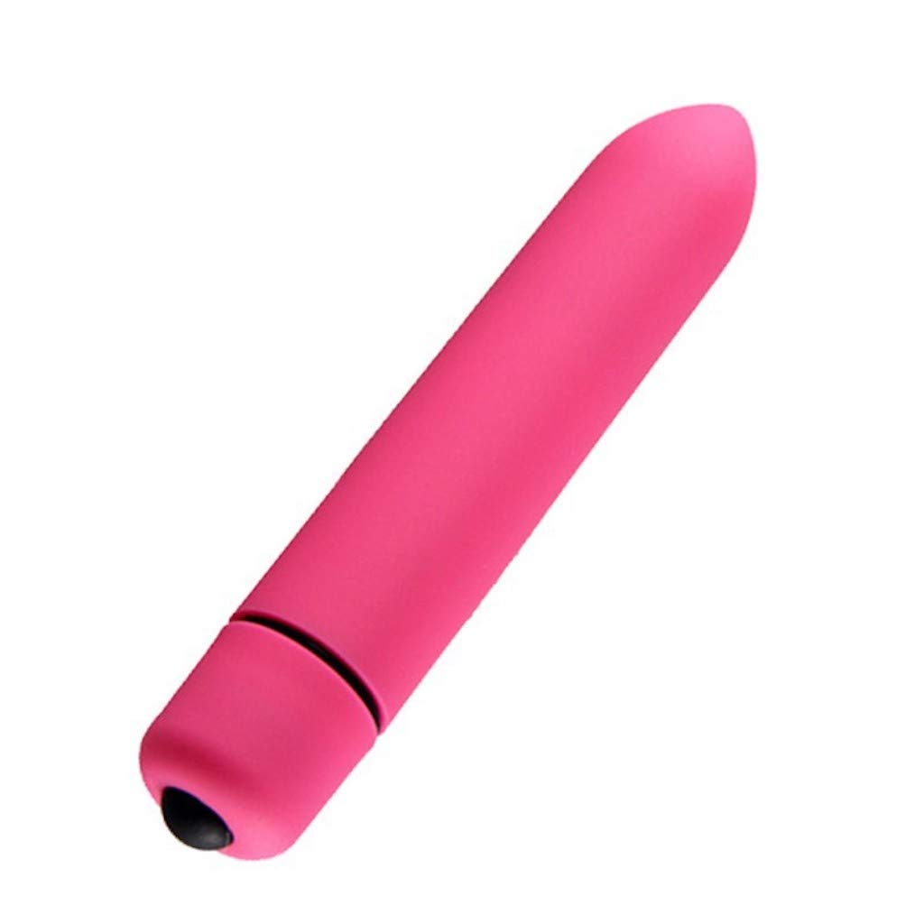 Vvyiyi Pink Frosted Lightweight Portable Waterproof 10 Frequency Silent Bu-llet Ma'ssa-ger Wand Personal Powerful Vi'bra-tor